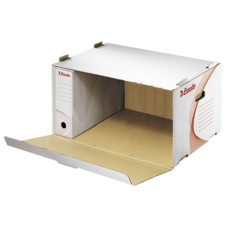 Pudło Archiwizacyjne Esselte Otwierane Z Przodu 270x303x390 Białe 128910 261510